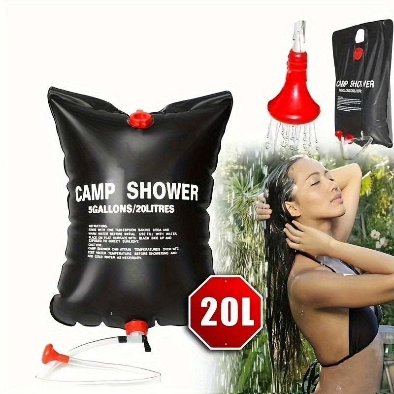 Portable Camping Shower Bag with Hose (20L)