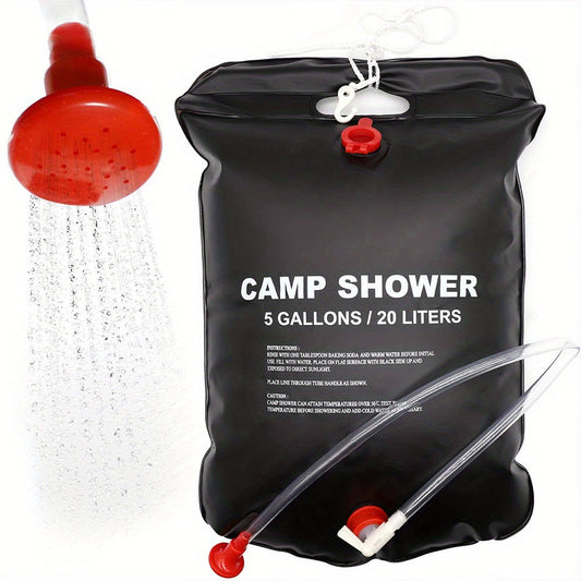 Portable Camping Shower Bag with Hose (20L)